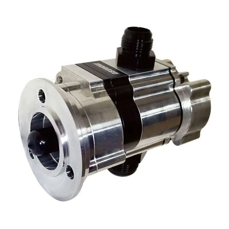 Moroso Tri-Lobe Reverse-Rotation Fuel Pump With V-Band Mount And Alston Oil Pump Extension 1