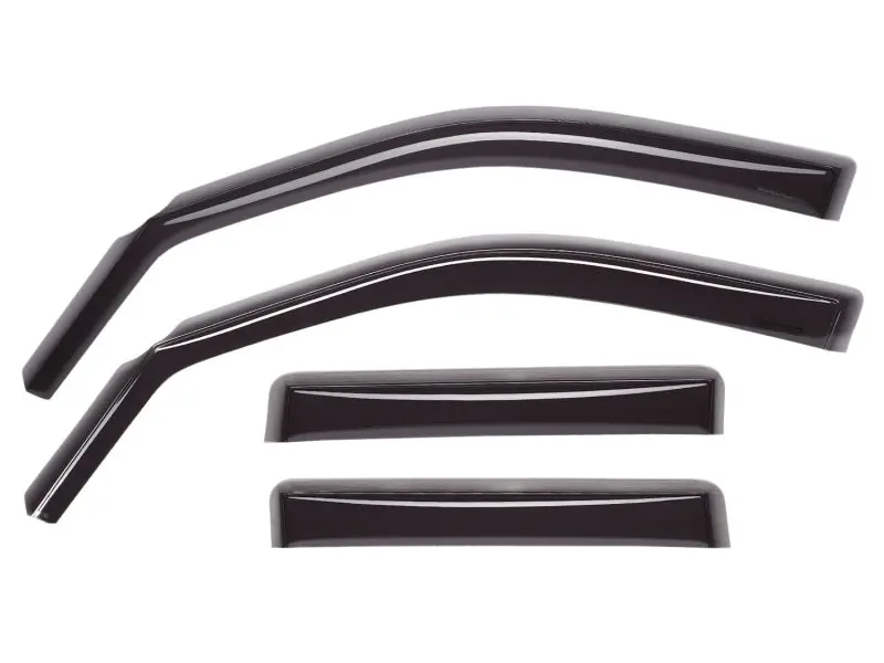 Weathertech Front & Rear Side Window Deflectors For 2015+ Ford Edge – Dark Smoke Tint 1