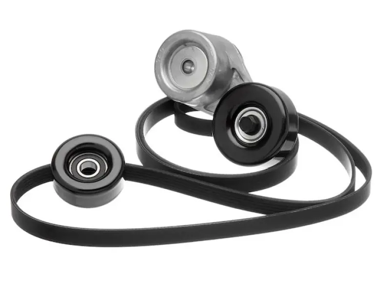 Gates Serpentine Belt Kit — 2003–2005 Freightliner Sprinter 5-Cylinder 2.7L Diesel Engine 1