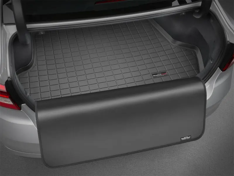 Weathertech Cargo Liner With Bumper Protector For 2010–2014 Vw Golf & Gti – Tan, Hatchback (3- Or 5-Door) 1