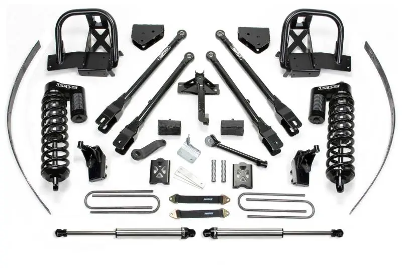 Fabtech 8-Inch 4-Link Lift System With Dual-Adjustable Coilovers For 2008–2010 Ford F-250 4Wd (No Factory Overload) 1