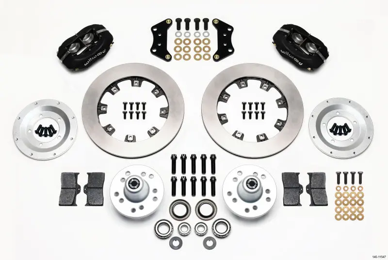 Wilwood Forged Dynalite Front Brake Kit – 12.19" Rotors, Magnum Force Drop Spindle Compatible 1
