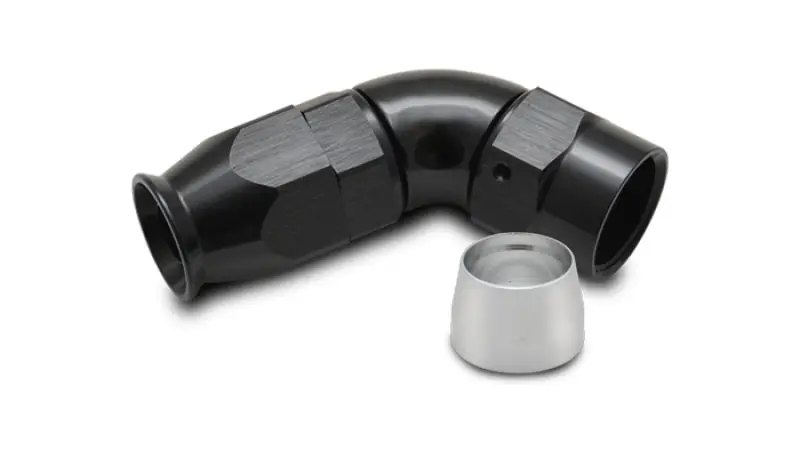 Vibrant -6An 60° Ptfe-Lined Hose Fitting With Swivel End 1