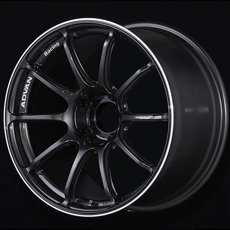 Advan Rsiii Performance Alloy Wheel – 19X8", +42 Offset, 5X112, 66.5Mm Center Bore, Black Gunmetal Finish 1