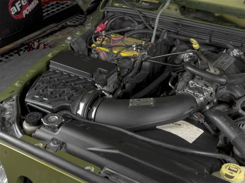 Afe Momentum Gt Stage 2 Dry Intake – For 2007–2011 Jeep Wrangler Jk V6 3.8L With Mechanical Fan 2