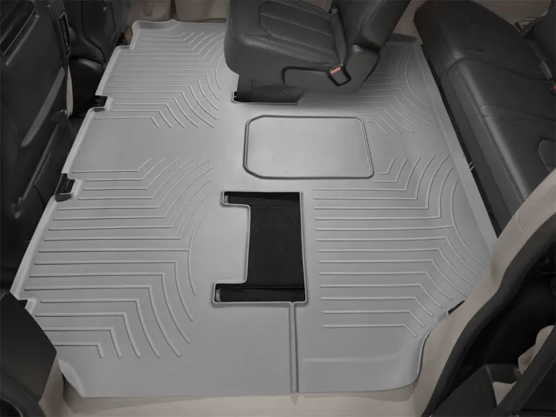 Weathertech Rear Floorliner For 2019+ Dodge Ram Crew Cab – Grey (Fits Models Without Underseat Storage) 1
