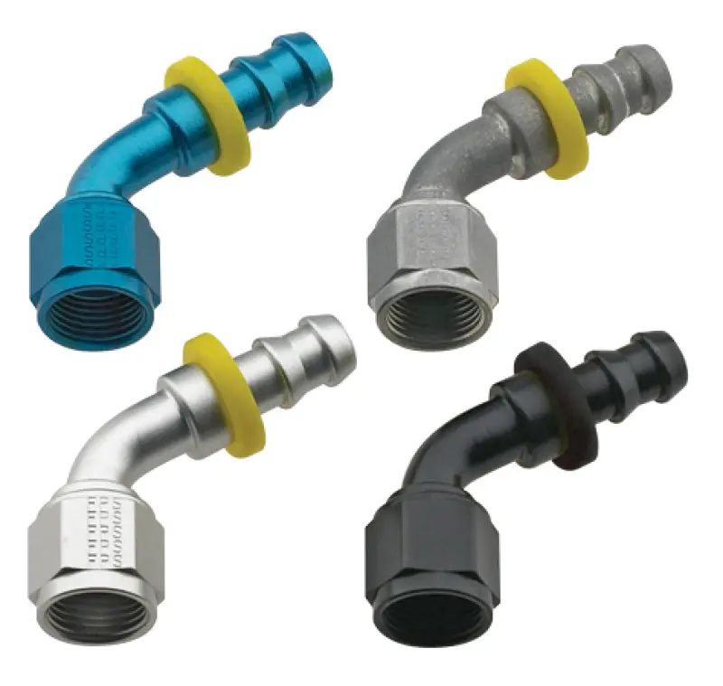 Fragola Push-Lite -16An End Fitting – 60-Degree Angle, Lightweight Aluminum 1
