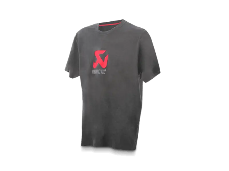 Akrapovic Men’S Grey Logo T-Shirt – Xxl Size 1