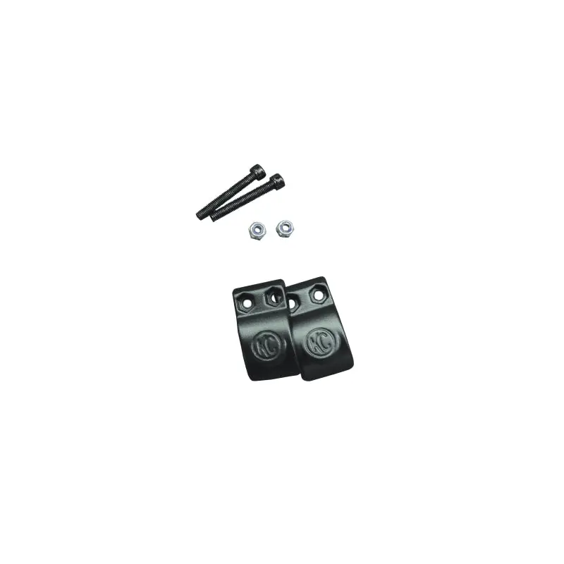 Kc Hilites Two-Piece Claw Clamp Kit For 1.875-Inch Tubing With Mounting Hardware 1