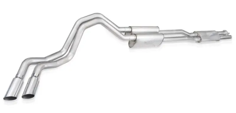 Stainless Works Redline Cat-Back Exhaust System – 304 Stainless Steel, Fits 2020–2021 Ford F-250/F-350 7.3L, Features 4-Inch Polished Tips 1