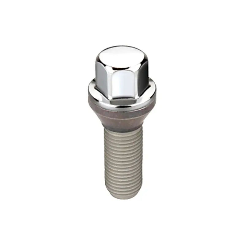 Mcgard Chrome Cone-Seat Hex Lug Bolts — M14×1.25, 17Mm Head, 27.5Mm Shank (Pack Of 50) 2
