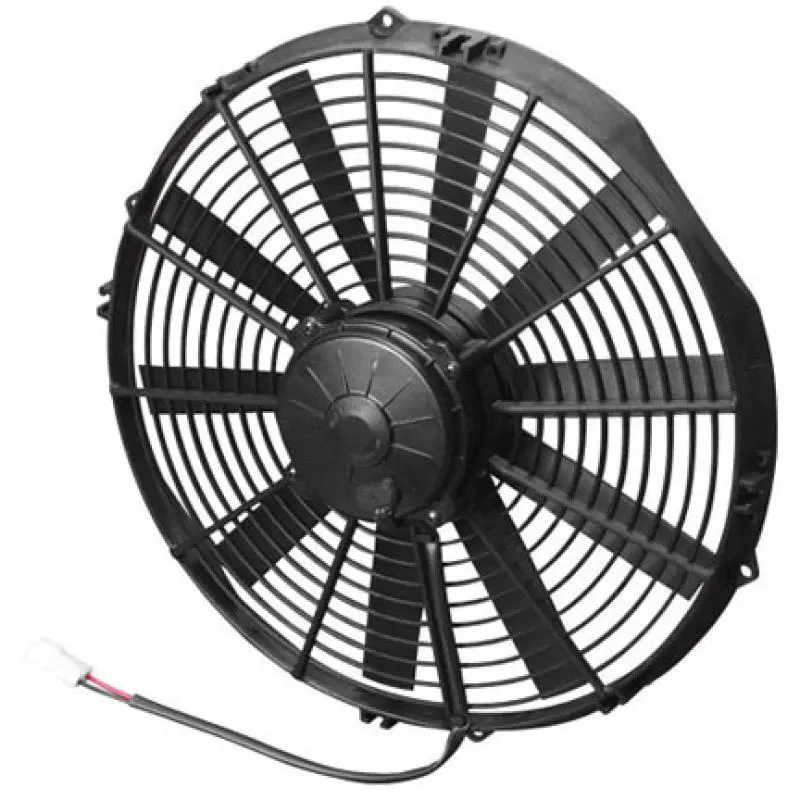 Spal 14" High-Performance Radiator Fan – 1652 Cfm, Push-Style, Dual-Speed (Va08-Ap71/Ll-23Ms) 1