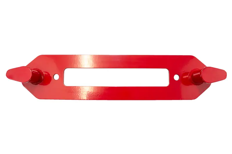 Fishbone Off-Road Winch Hook – Red Anodized Aluminum Fishhook Style 1